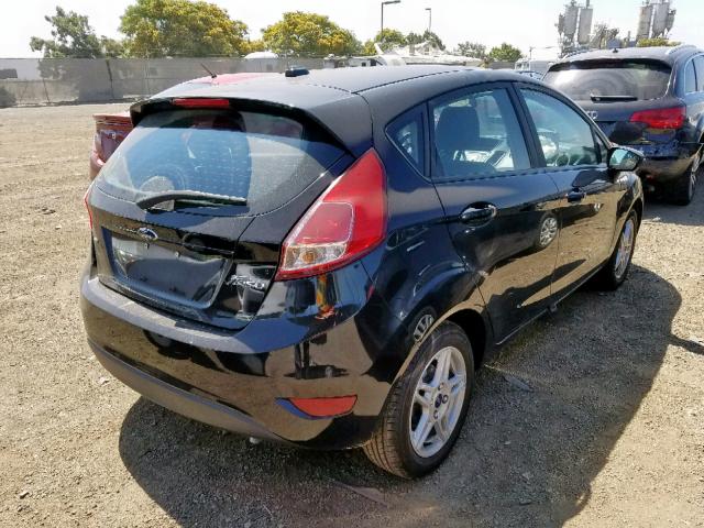 3FADP4EJ4HM113521 - 2017 FORD FIESTA SE BLACK photo 4