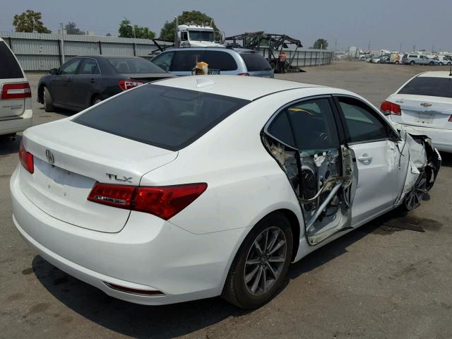 19UUB1F3XJA001950 - 2018 ACURA TLX WHITE photo 4