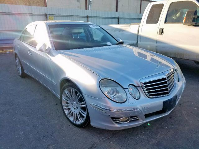 WDBUF56X68B219254 - 2008 MERCEDES-BENZ E 350 SILVER photo 1