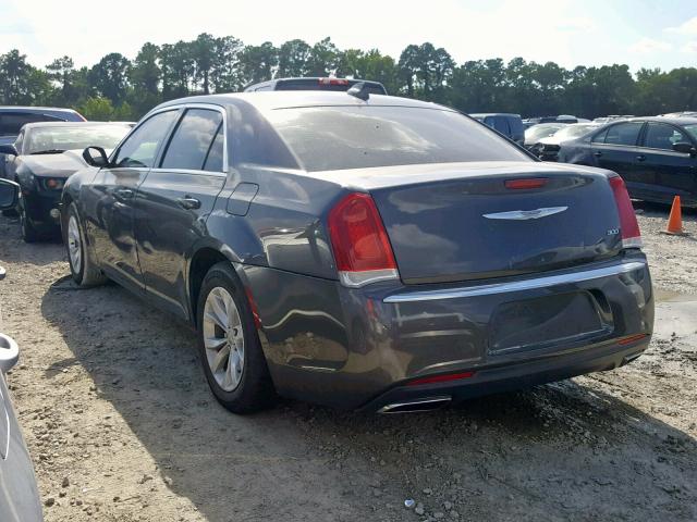 2C3CCAAG8FH930050 - 2015 CHRYSLER 300 LIMITE GRAY photo 3