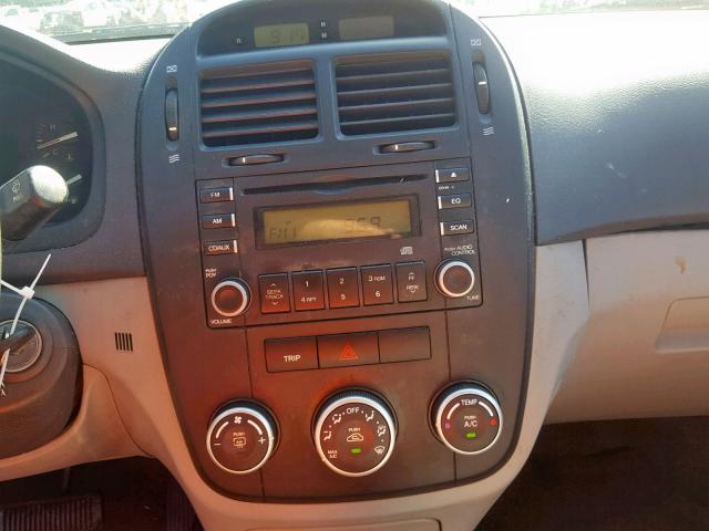 KNAFE122775380349 - 2007 KIA SPECTRA EX GRAY photo 9