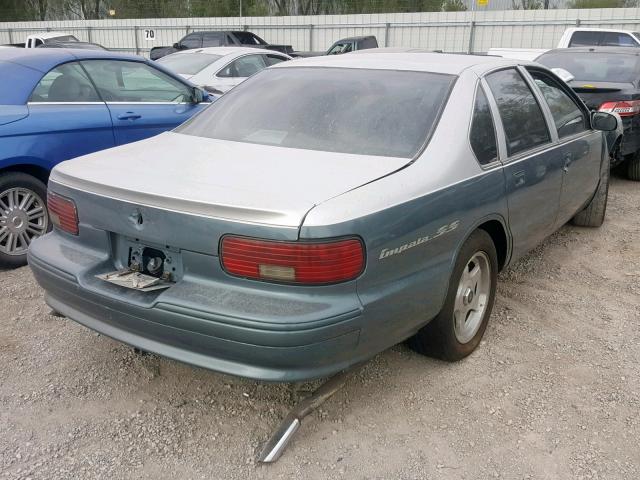 1G1BL52P5SR187525 - 1995 CHEVROLET CAPRICE / SILVER photo 4