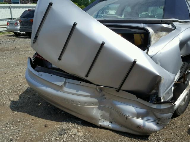 2G4WS52J921235409 - 2002 BUICK CENTURY CU SILVER photo 9