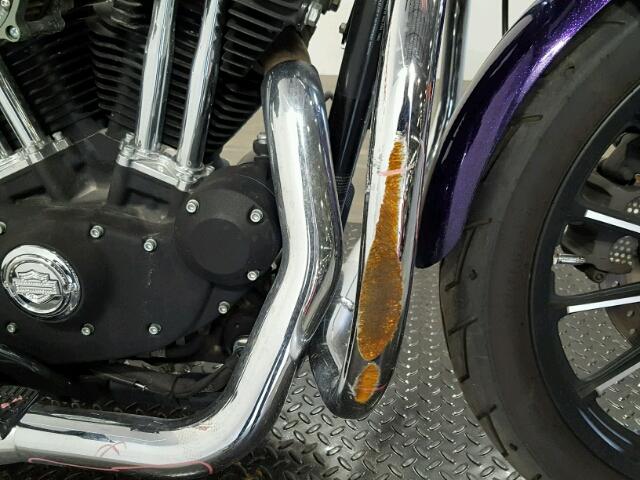 1HD4LE212EC451012 - 2014 HARLEY-DAVIDSON XL883 IRON PURPLE photo 17