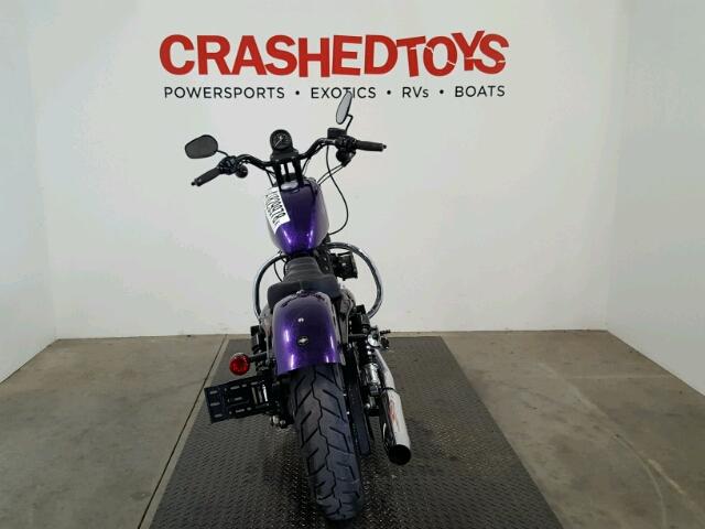 1HD4LE212EC451012 - 2014 HARLEY-DAVIDSON XL883 IRON PURPLE photo 4