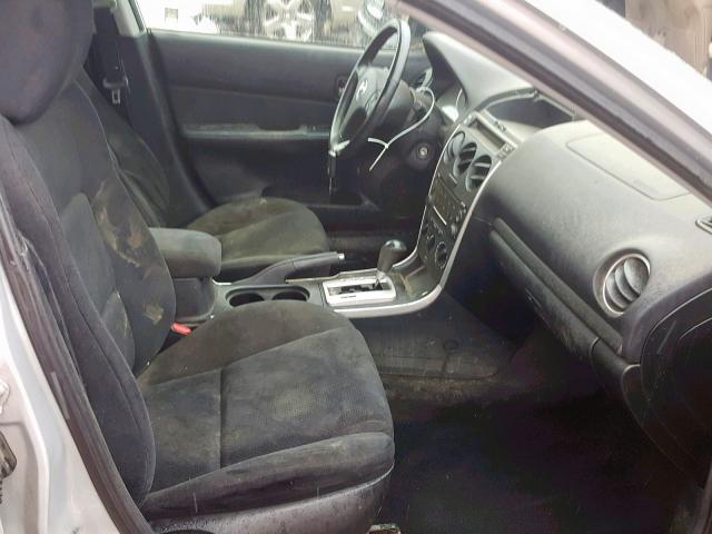 1YVHP84C575M34858 - 2007 MAZDA 6 I SILVER photo 5