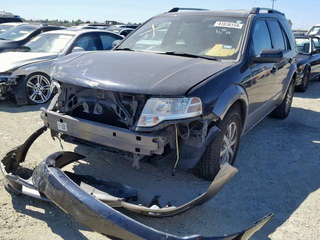 1FMDK02WX8GA44518 - 2008 FORD TAURUS X S BLUE photo 2