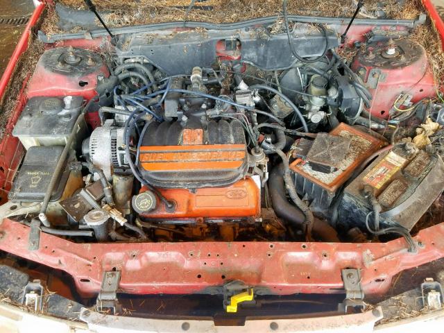 1FALP5243SA182317 - 1995 FORD TAURUS GL RED photo 7