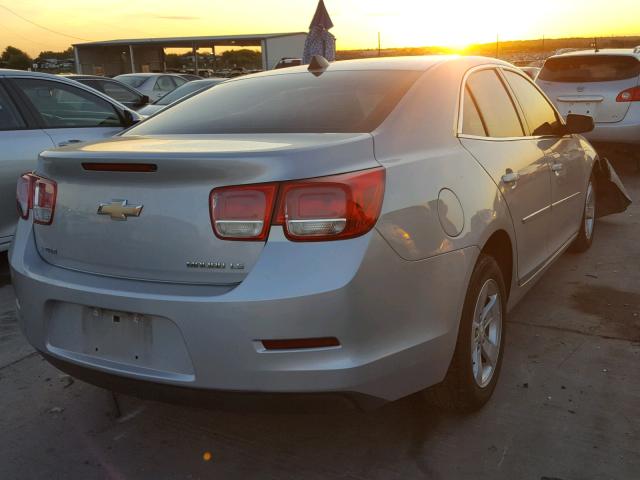 1G11B5SL8EF194387 - 2014 CHEVROLET MALIBU LS 银色 照片 4