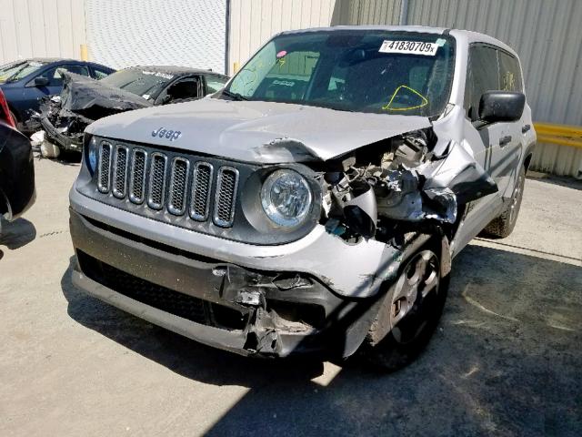 ZACCJAAT4FPB22534 - 2015 JEEP RENEGADE S Gümüş foto 2