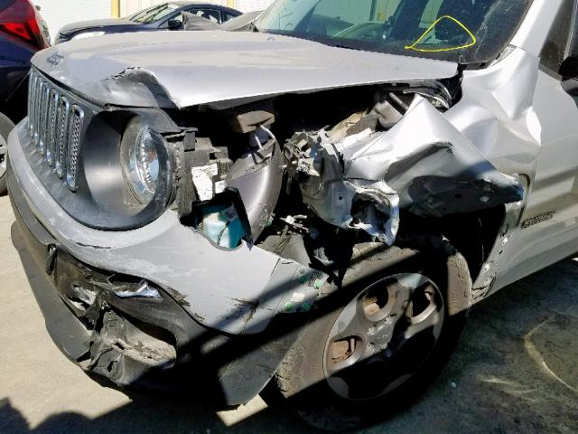 ZACCJAAT4FPB22534 - 2015 JEEP RENEGADE S Gümüş foto 9