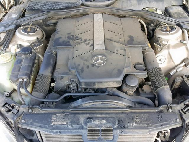 WDBNG70JX1A140022 - 2001 MERCEDES-BENZ S 430 GOLD photo 7