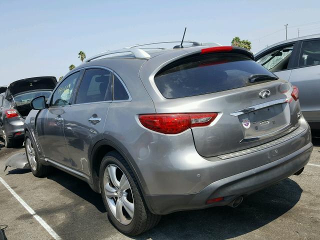 JN8AS1MU4AM800428 - 2010 INFINITI FX35 GRAY photo 3