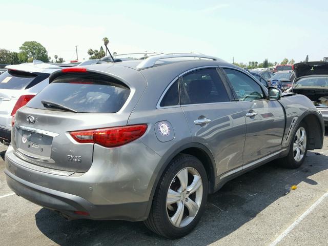 JN8AS1MU4AM800428 - 2010 INFINITI FX35 GRAY photo 4