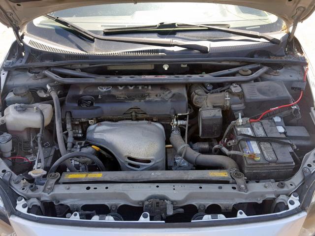 JTKDE177460091657 - 2006 TOYOTA SCION TC SILVER photo 7