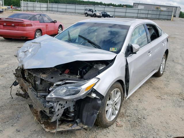 4T1BK1EB6DU015311 - 2013 TOYOTA AVALON BAS SILVER photo 2