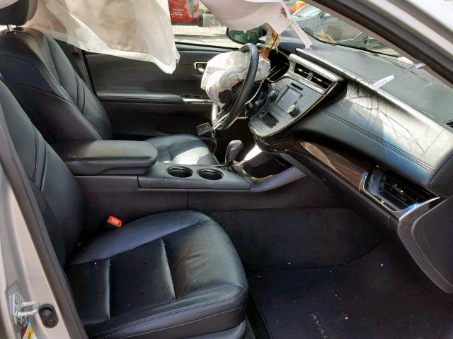 4T1BK1EB6DU015311 - 2013 TOYOTA AVALON BAS SILVER photo 5