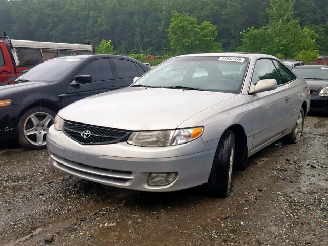 2T1CF28PXYC264871 - 2000 TOYOTA CAMRY SOLA SILVER photo 2
