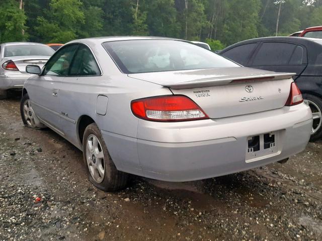 2T1CF28PXYC264871 - 2000 TOYOTA CAMRY SOLA SILVER photo 3