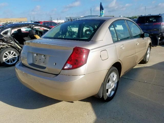 1G8AJ55FX7Z106712 - 2007 SATURN ION LEVEL GOLD photo 4
