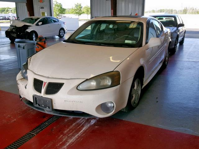 2G2WP552381135409 - 2008 PONTIAC GRAND PRIX WHITE photo 2
