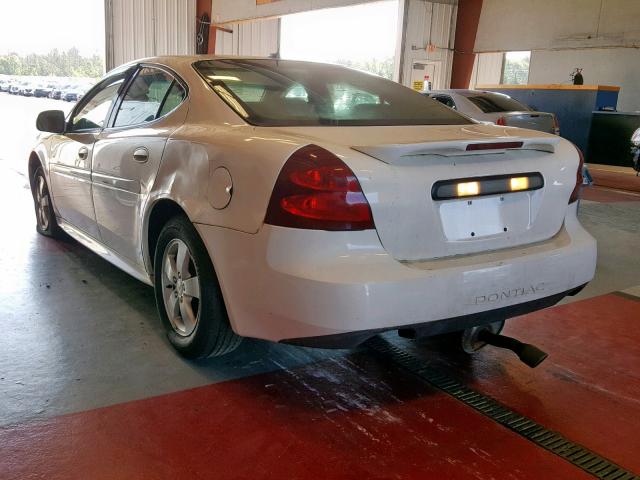 2G2WP552381135409 - 2008 PONTIAC GRAND PRIX WHITE photo 3