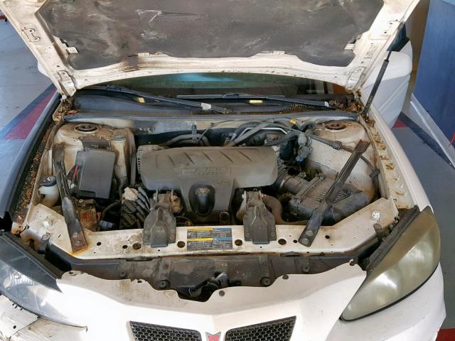 2G2WP552381135409 - 2008 PONTIAC GRAND PRIX WHITE photo 7