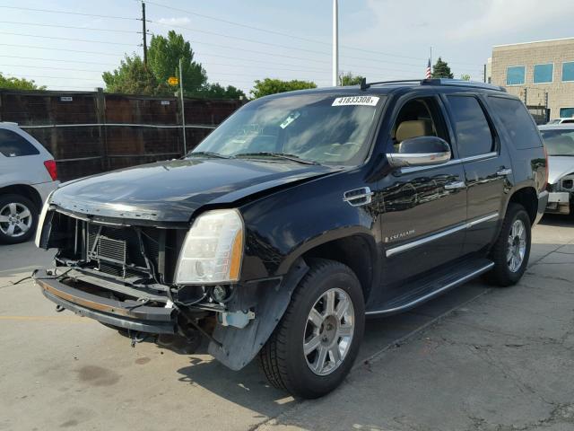 1GYFK13269R147210 - 2009 CADILLAC ESCALADE BLACK photo 2