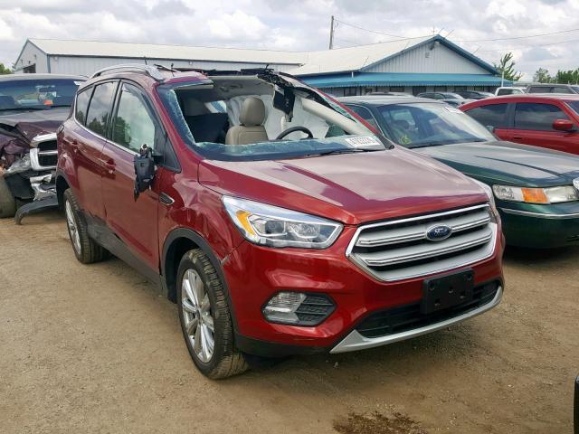 1FMCU9J9XJUB06500 - 2018 FORD ESCAPE TIT RED photo 1