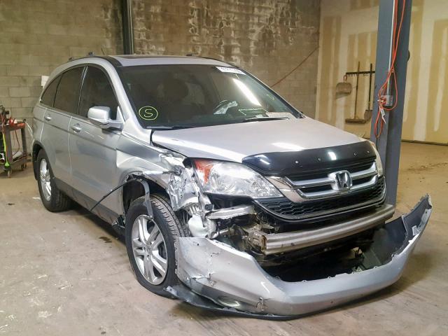 5J6RE4H73BL039243 - 2011 HONDA CR-V EXL SILVER photo 1