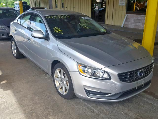 YV1612FS8E1288695 - 2014 VOLVO S60 T5 SILVER photo 1