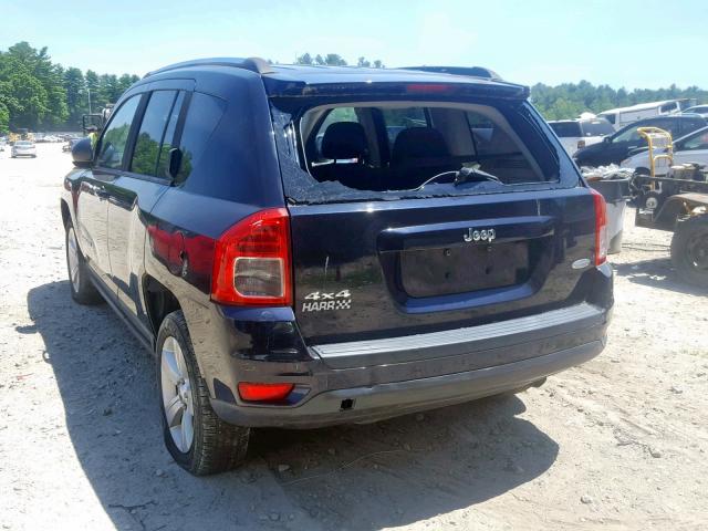 1J4NF1FB1BD202211 - 2011 JEEP COMPASS SP ლურჯი ფოტო 3