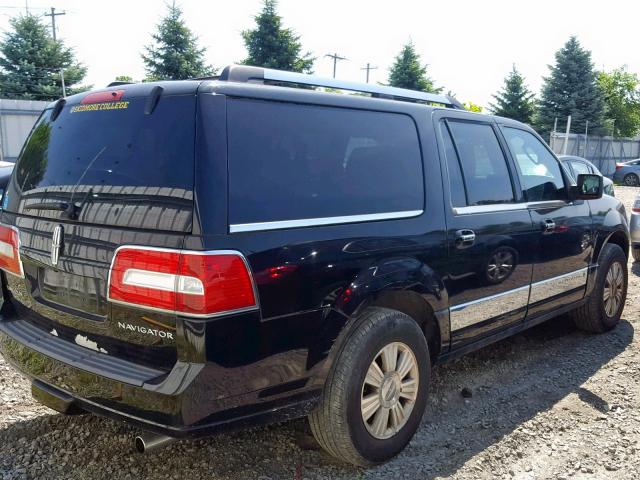 5LMFL28549EJ00107 - 2009 LINCOLN NAVIGATOR BLUE photo 4