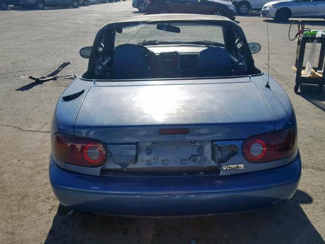 JM1NA3515M0203493 - 1991 MAZDA MX-5 MIATA BLUE photo 6