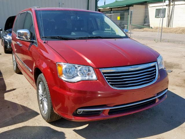 2C4RC1CG3FR531785 - 2015 CHRYSLER TOWN & COU RED photo 1