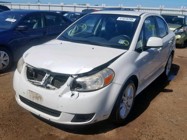 JS2YC414485100965 - 2008 SUZUKI SX4 WHITE photo 2