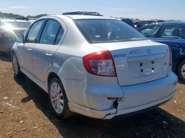 JS2YC414485100965 - 2008 SUZUKI SX4 WHITE photo 3