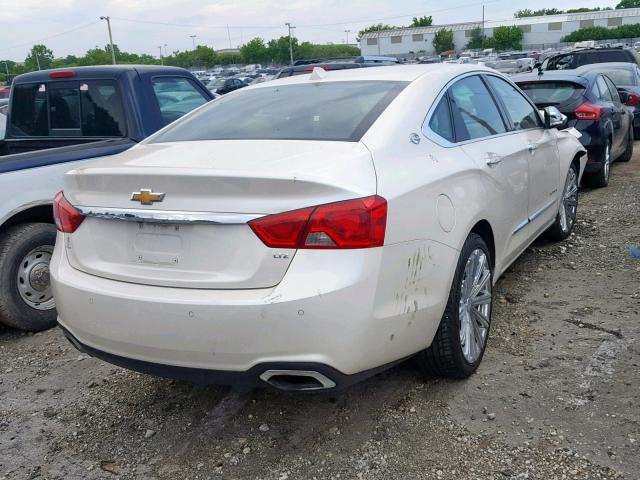 1G1155S34EU104638 - 2014 CHEVROLET IMPALA LTZ WHITE photo 4