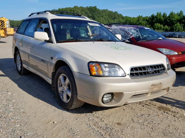 4S3BH806947634201 - 2004 SUBARU LEGACY OUT WHITE photo 1