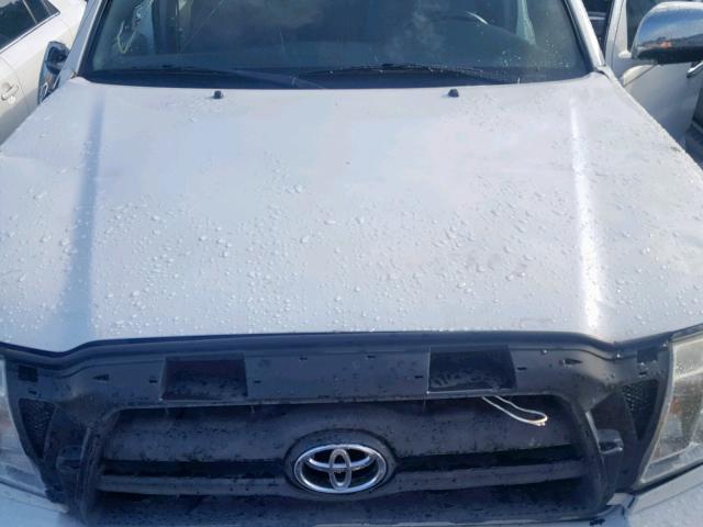 5TETU62N35Z114403 - 2005 TOYOTA TACOMA PRE WHITE photo 7