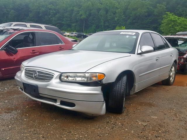 2G4WB55K921270097 - 2002 BUICK REGAL LS SILVER photo 2