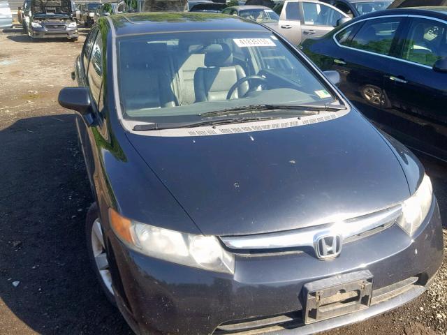 2HGFA16988H342131 - 2008 HONDA CIVIC EXL BLACK photo 9