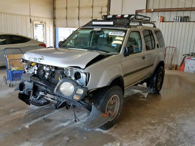 5N1ED28Y74C656843 - 2004 NISSAN XTERRA XE SILVER photo 2