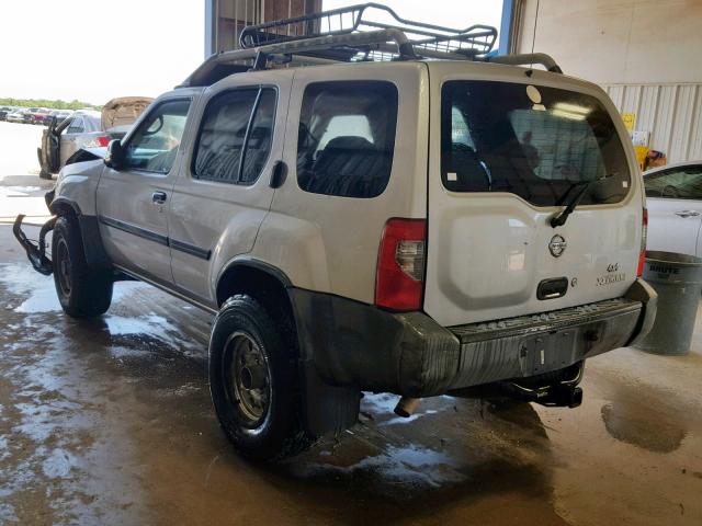 5N1ED28Y74C656843 - 2004 NISSAN XTERRA XE SILVER photo 3