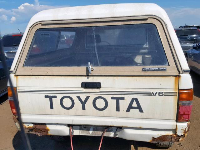 JT4VN63C6J0020514 - 1988 TOYOTA PICKUP SHO WHITE photo 6