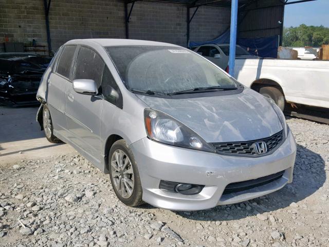 JHMGE8H55CC018056 - 2012 HONDA FIT SPORT SILVER photo 1