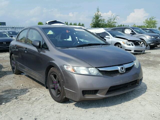 2HGFA15449H009321 - 2009 HONDA CIVIC DX-G BROWN photo 1