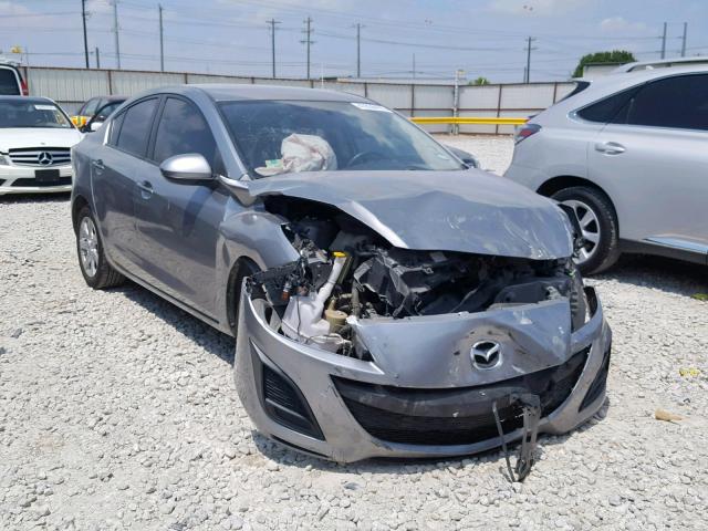 JM1BL1VF3B1441640 - 2011 MAZDA 3 I GRAY photo 1