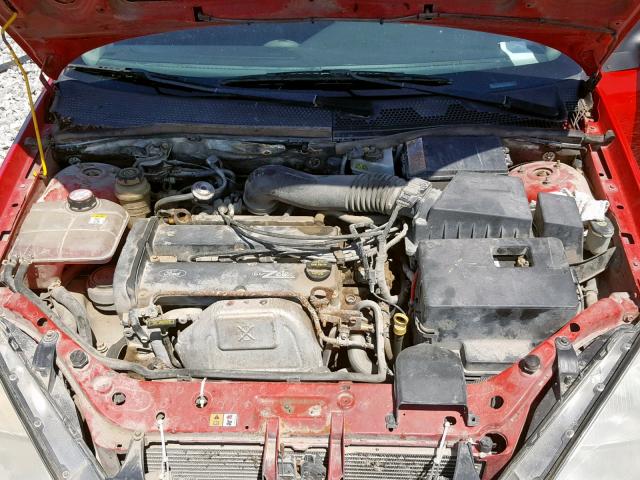 3FAFP31352R114777 - 2002 FORD FOCUS ZX3 RED photo 7