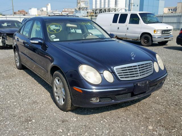 WDBUF65J03A322235 - 2003 MERCEDES-BENZ E 320 BLUE photo 1